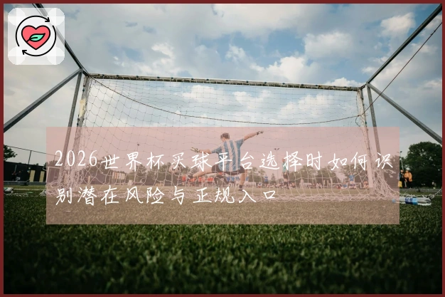 2026世界杯买球平台选择时如何识别潜在风险与正规入口
